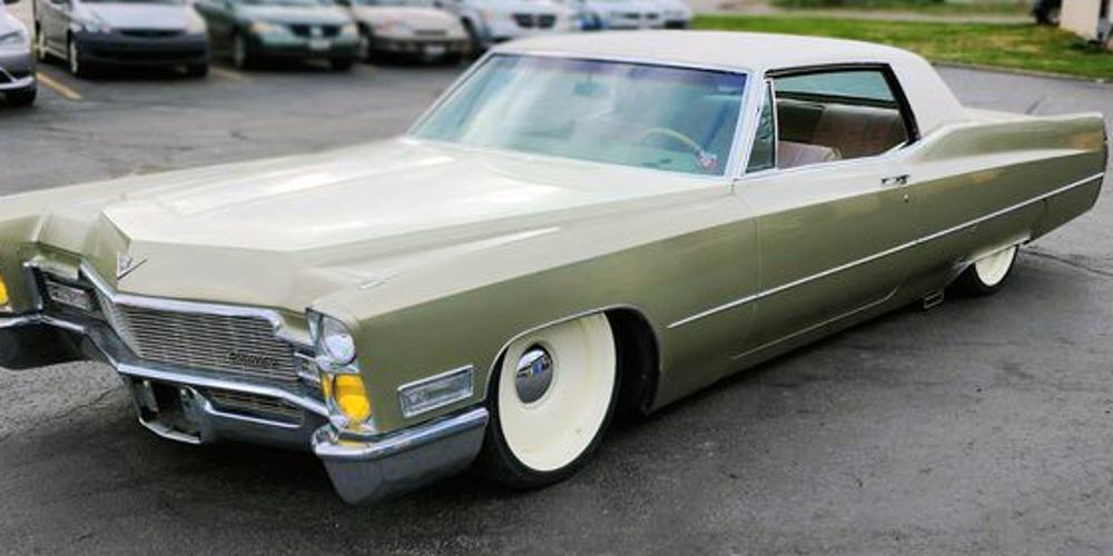 Cadillac DeVille with U.S. Wheel Smoothie (Series 512) Extended Sizing